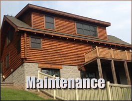  Avon, North Carolina Log Home Maintenance